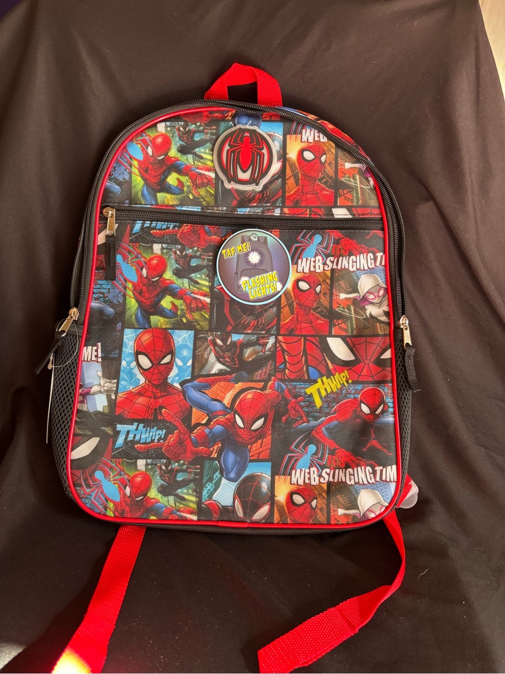 Marvel Spider-Man Red Kids Backpack